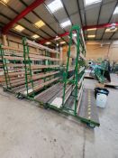 (2) Mobile layup trolleys