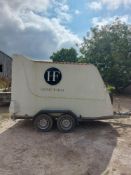 SBS twin axle 2600kg box trailer