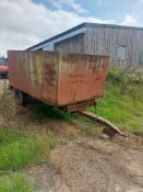 Steel body muck trailer