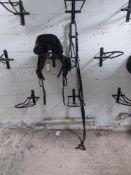 Albion black leather 18'' cross country saddle