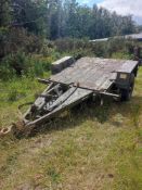 Reynolds Boughton 2.5 tonne flat bed trailer