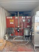 Forest aviation fuelling system complete with 20ft shipping container