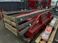 Untested Four Fork Forklift Attachment