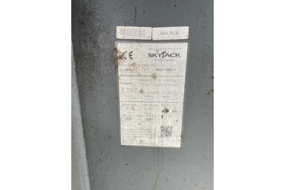 Skyjack SJ45AJXCE 15mtr Diesel Articulating Boom - Image 8 of 17
