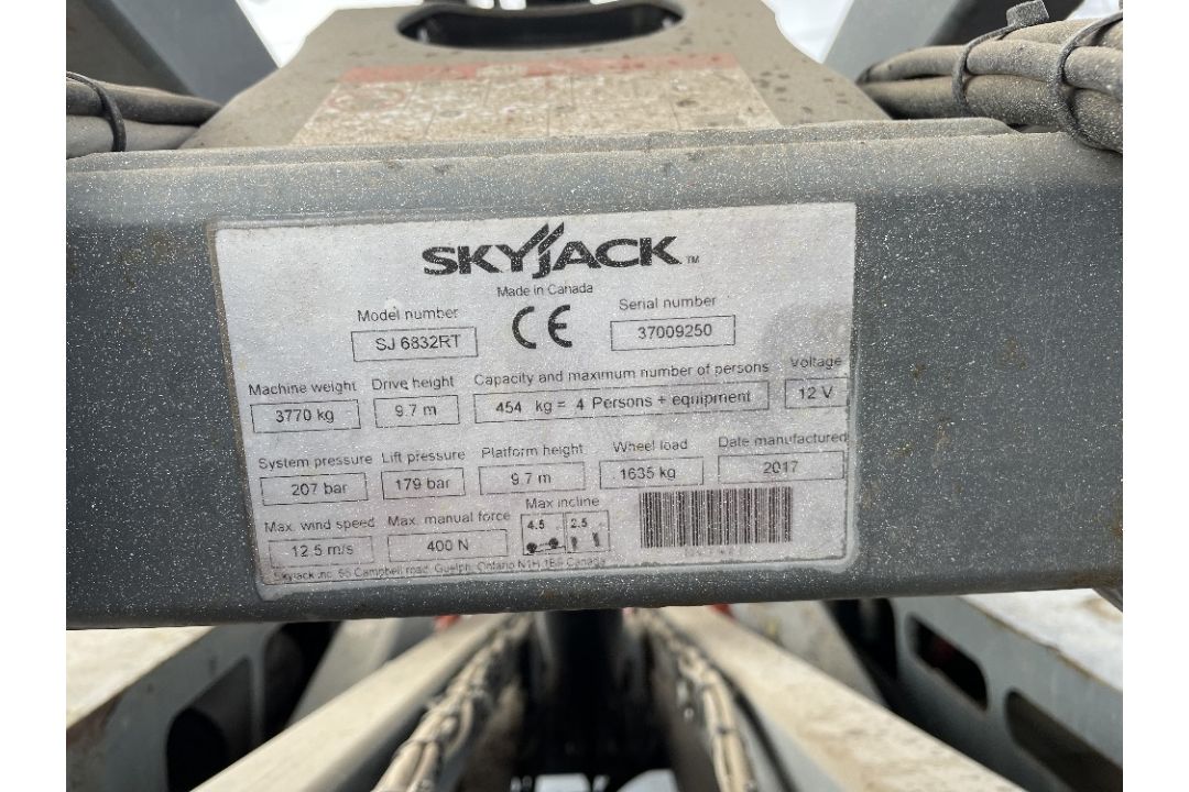 Skyjack SJ6832D 12mtr Diesel Scissor Lift - Image 18 of 25