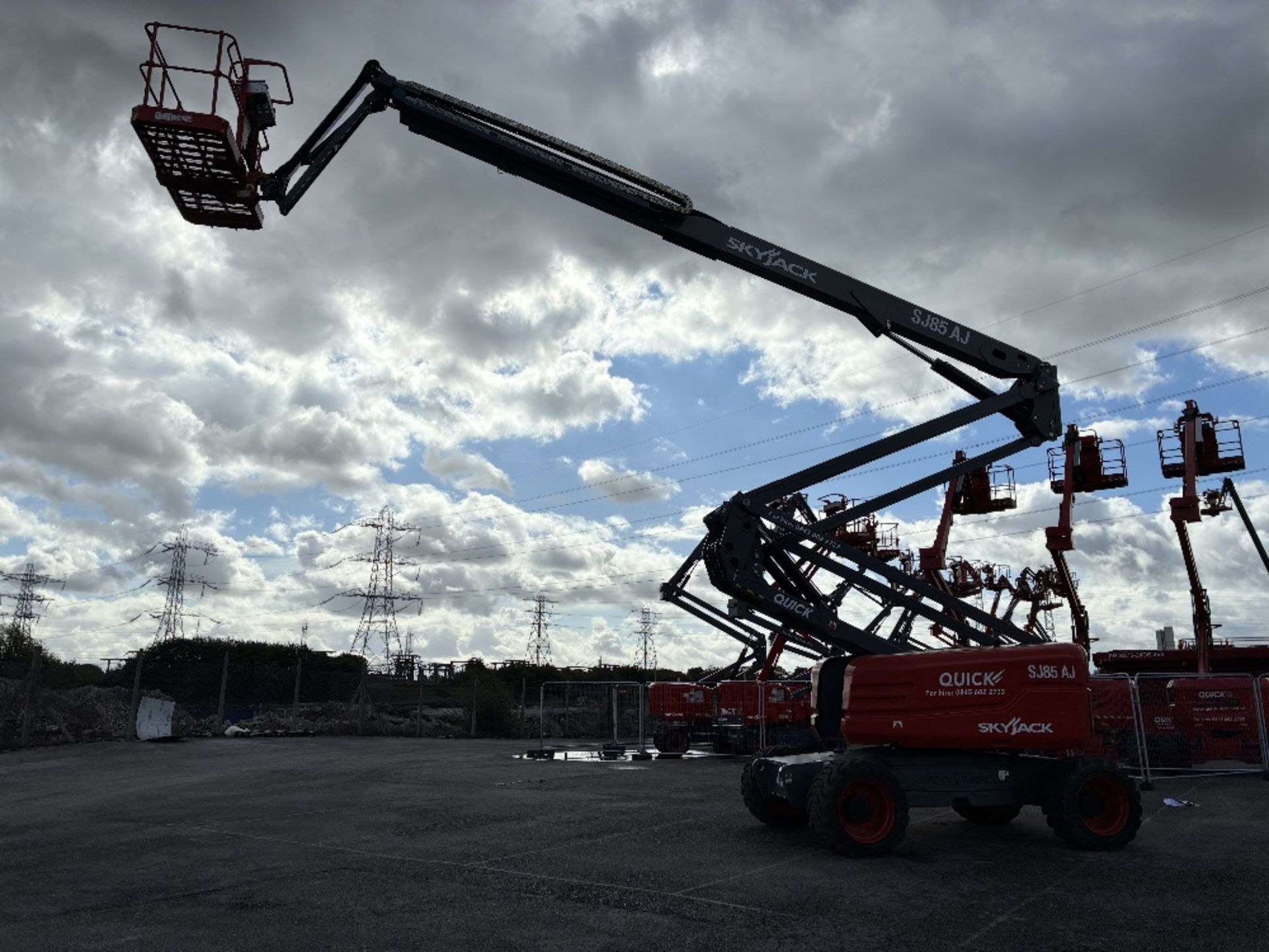 Skyjack SJ85AJ (CE) 26mtr Diesel Articulating Boom with Generator - Image 19 of 24