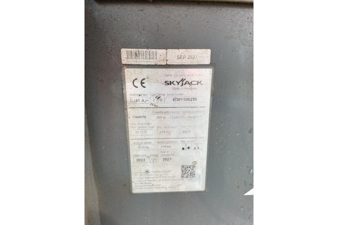 Skyjack SJ45AJXCE 15mtr Diesel Articulating Boom - Image 13 of 16