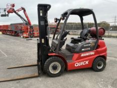 Manitou M125G 2.5ton Gas Fork Lift Truck