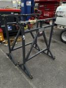 Various Scissor Lift Material Handling Stands - Pipe Racks