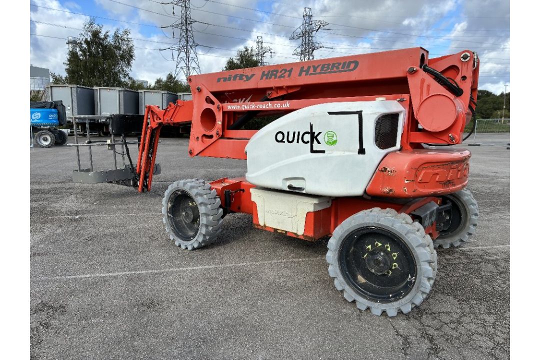 Niftylift HR21 Hybrid 4x4 21mtr Multi-Power Articulating Boom - Image 6 of 20
