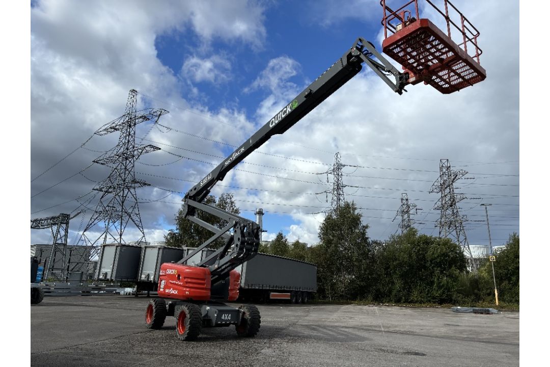 Skyjack SJ85AJ (CE) 26mtr Diesel Articulating Boom with Generator - Image 19 of 23
