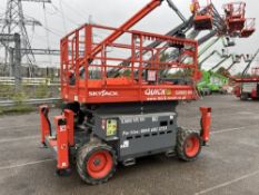 Skyjack SJ6832RT CE 12mtr Electric RT Scissor Lift - Hybrid
