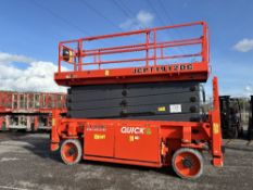 Dingli JCPT1912DC 19mtr Self Propelled Rough Terrain Electric Scissor Lift