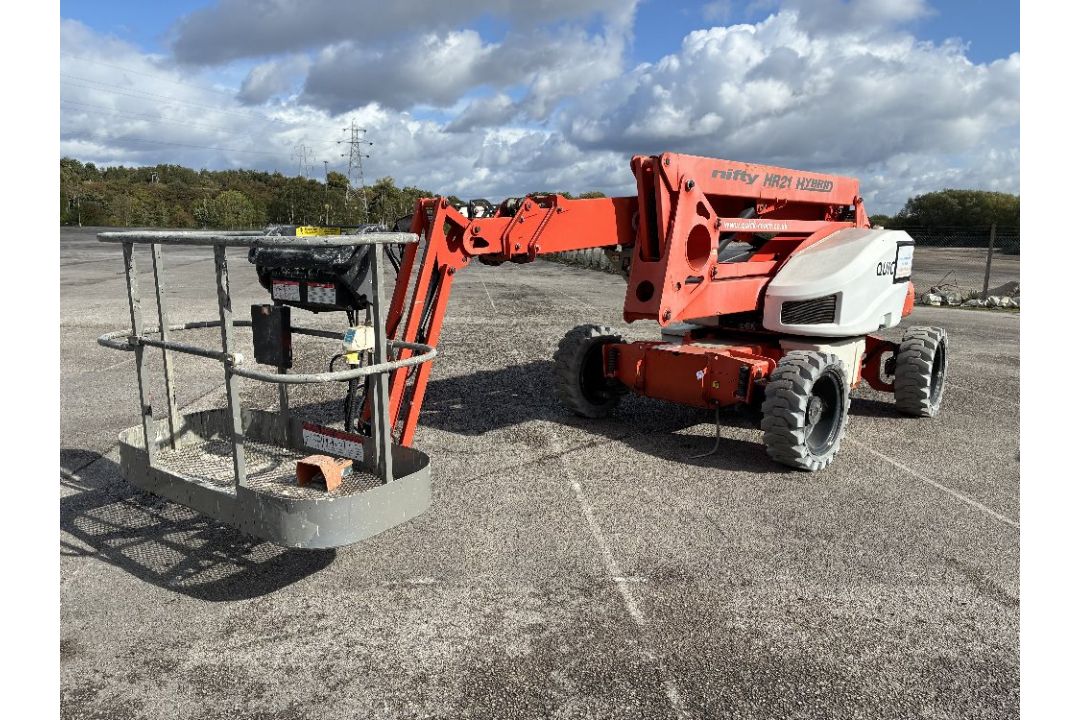 Niftylift HR21 Hybrid 4x4 21mtr Multi-Power Articulating Boom - Image 4 of 20