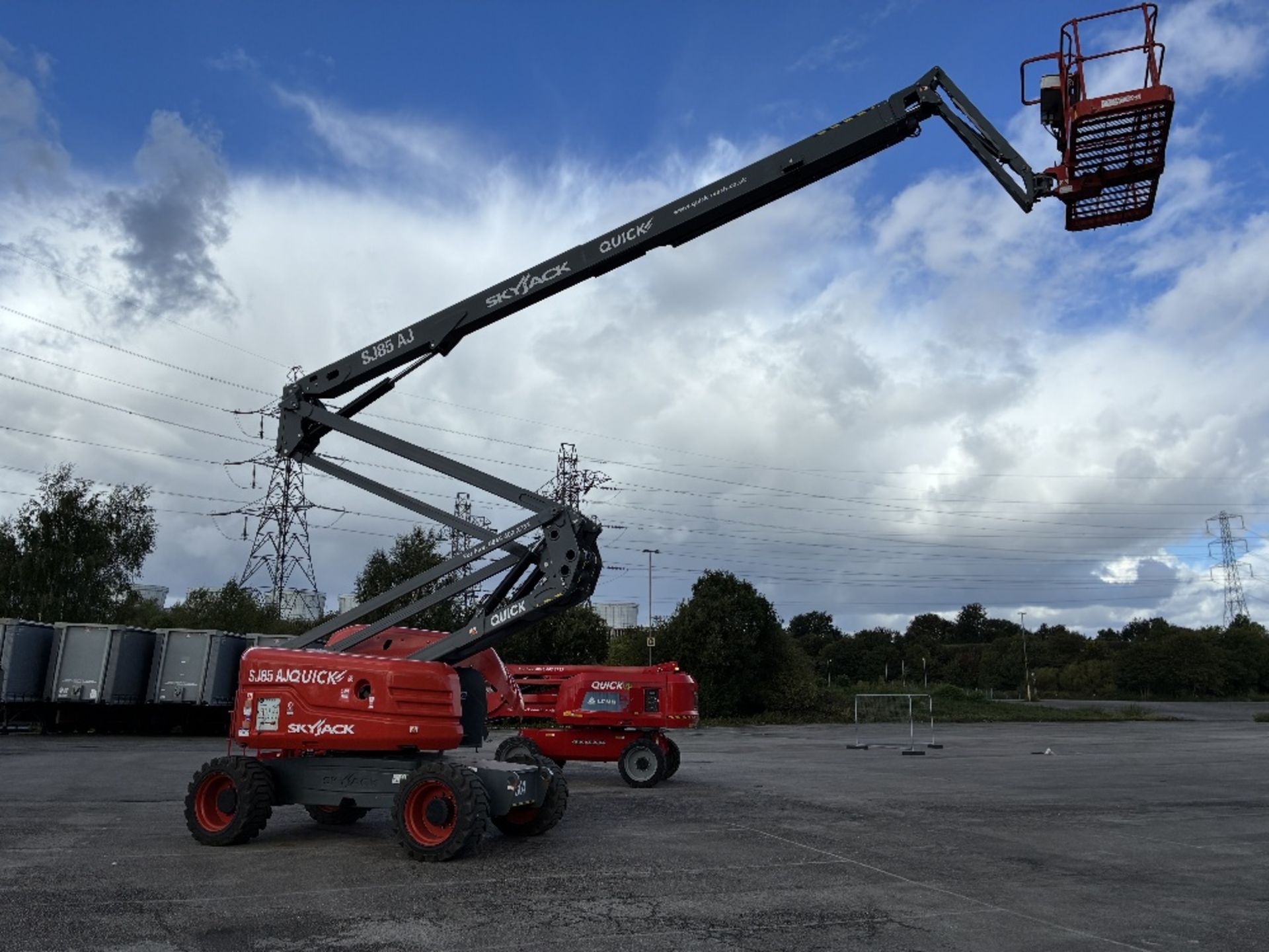 Skyjack SJ85AJ (CE) 26mtr Diesel Articulating Boom with Generator - Image 18 of 24