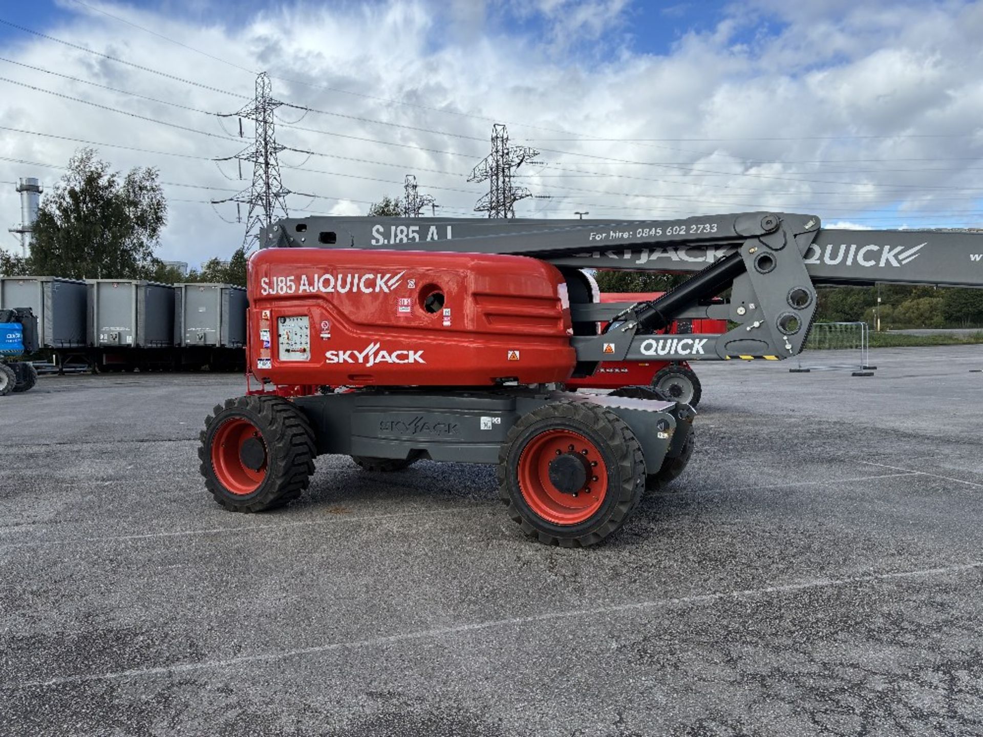 Skyjack SJ85AJ (CE) 26mtr Diesel Articulating Boom with Generator - Image 5 of 24