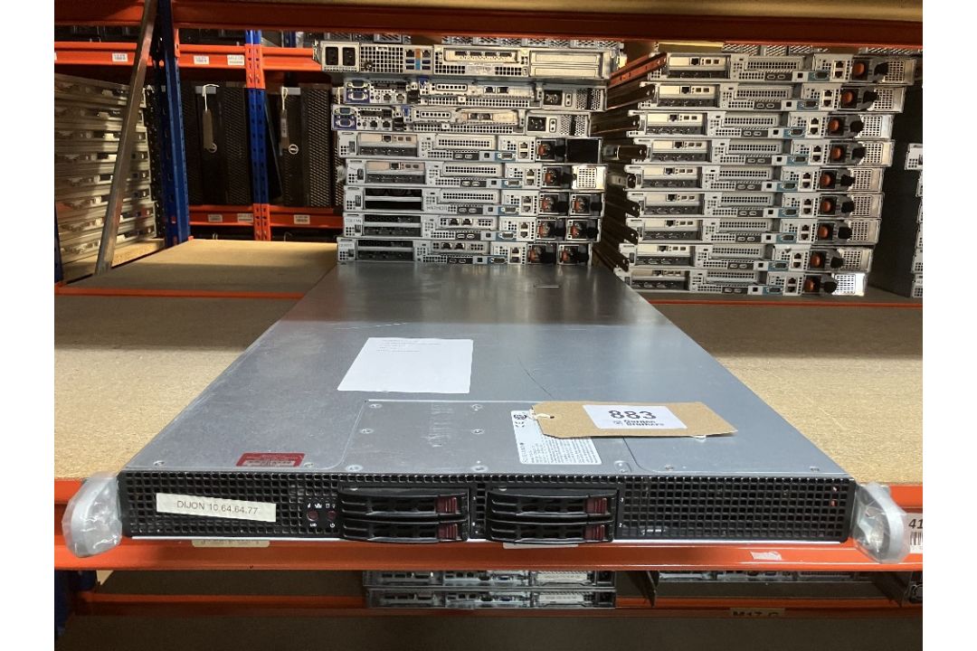 SuperMicro 118-16 Rack Mount Workstation - Image 1 of 5