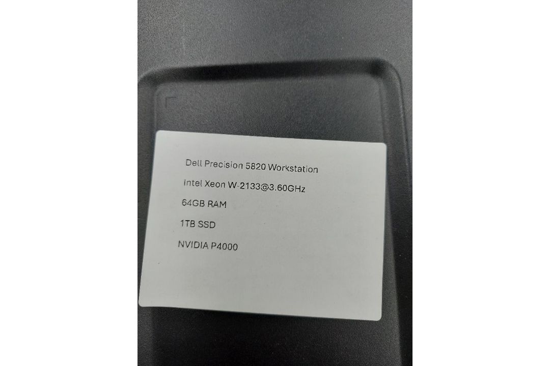 Dell Precision 5820 Desktop Tower Workstation - Image 6 of 7