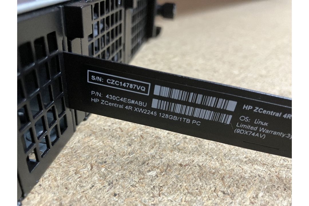 Hewlett Packard ZCentral 4R Rack Mount Workstation - Image 4 of 4