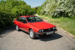 **Regretfully Withdrawn** 1985 Alfa Romeo GTV 2.0