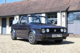 1989 Volkswagen Golf Mk1 Clipper Cabriolet