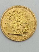 Elizabeth II gold half sovereign, 2006