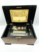 A 19th century French music box