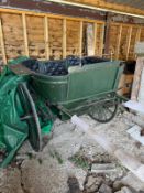 GOVERNESS CART, made by F.W. Constable, Cirencester.