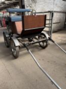 SMALL 4 WHEEL EXERCISE CART