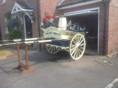 DAIRY FLOAT, made by James Plater and Sons, a coachmaker local to Haddenham in Buckinghamshire.