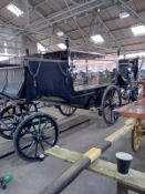 HEARSE built by George Stevenson & Son of Newark On Trent, circa 1920 to suit 16-18hh pair or team.