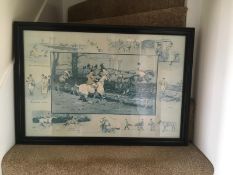 Snaffles print 'A Point to Point'