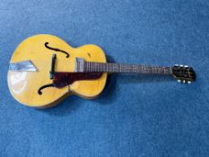 A 1960's Hofner Senator archtop guitar