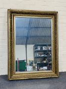 A large attractive mid 19th century gilt and silver gilt mirror