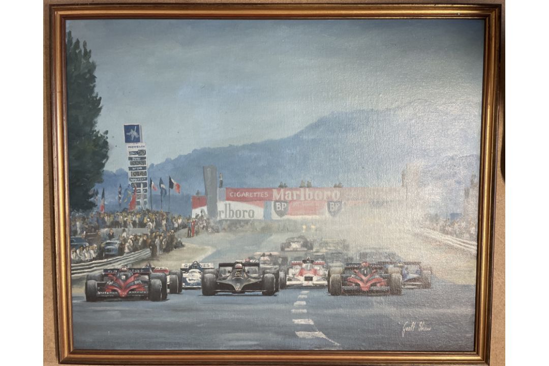 'Lights Out' Oil on Board by Geoff Shaw - Image 5 of 5