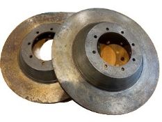 A Pair of Lamborghini Miura Ventilated Disc Brakes