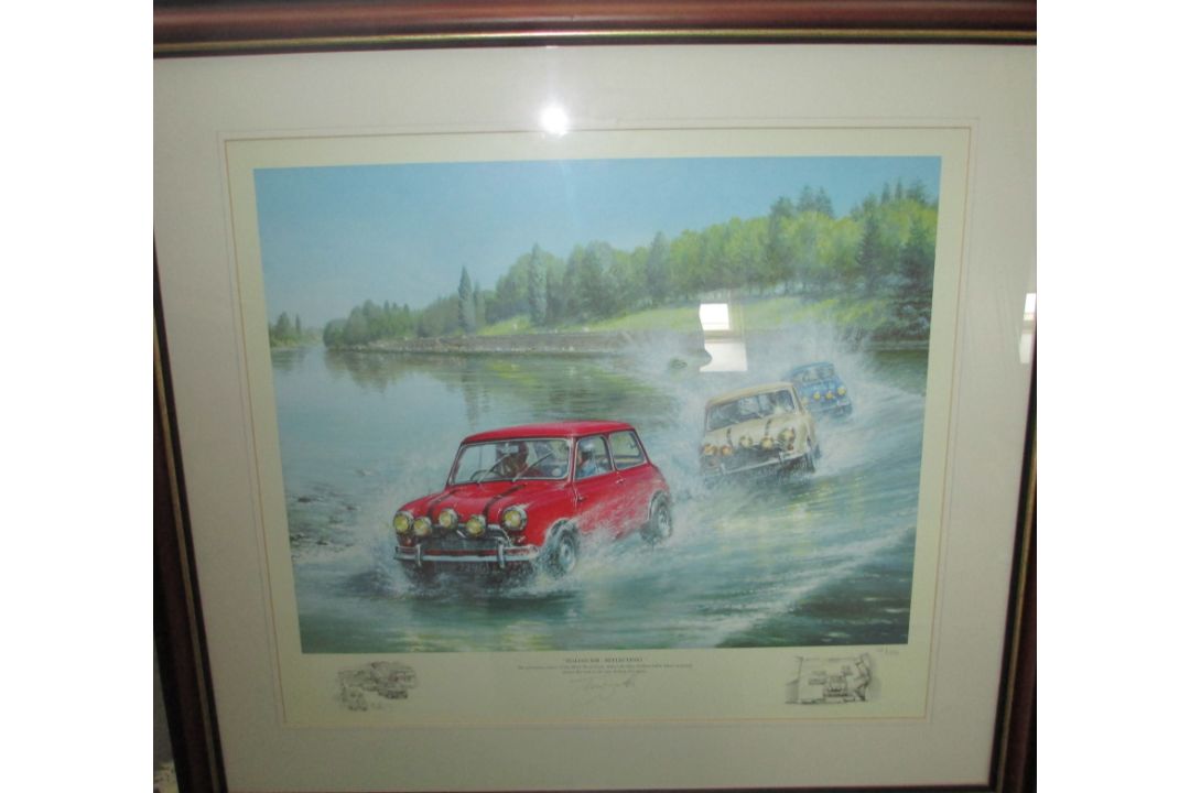 The Italian Job by Tony Smith Limited Edition Framed and Glazed Prints - Image 4 of 5