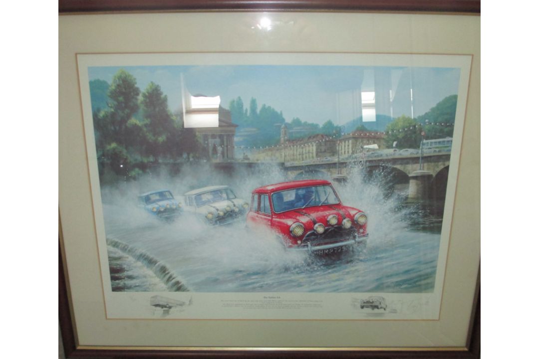 The Italian Job by Tony Smith Limited Edition Framed and Glazed Prints - Image 5 of 5