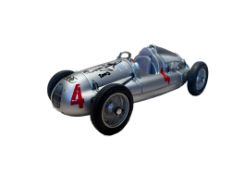 Auto-Union Type D CMC High Quality 1:18 Scale Model M-043 Signed 'Murray Walker' to the Bonnet