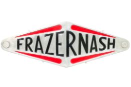 Large Cold Caste Aluminium 'Frazer Nash' Sign
