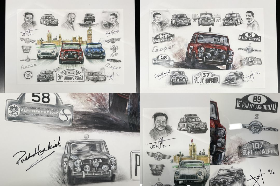 Cooper Celebration Limited Edition Prints by Bex Art - Image 1 of 5