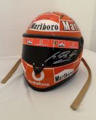 **Regretfully Withdrawn** Michael Schumacher Multi Signed Replica Helmet