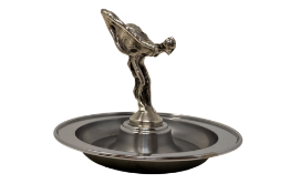 1970s Rolls-Royce Retail Dealership Showroom Metal Ashtray/Keyfob Tray