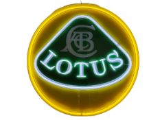 'Lotus' Neon Style Illuminated Sign
