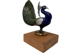 Proud Peacock Radiator Mascot