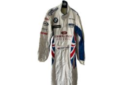 WTCC Champion Andy Priaulx Race Suit and Two Pairs of Signed Gloves