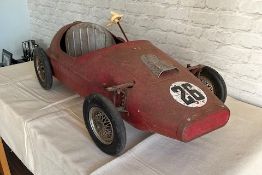 1960s Vanwall Grand Prix Pedal Car by Tri-ang
