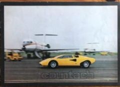 Assorted Lamborghini U.K. Dealership Brochures Including the 1975 Countach LP400