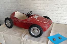c. 1960 Morellet et Guérineau Ferrari 'Indi' Grand Prix Pedal Car