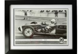 Sir Stirling Moss-Signed Photograph from the Monaco Grand Prix in 1961